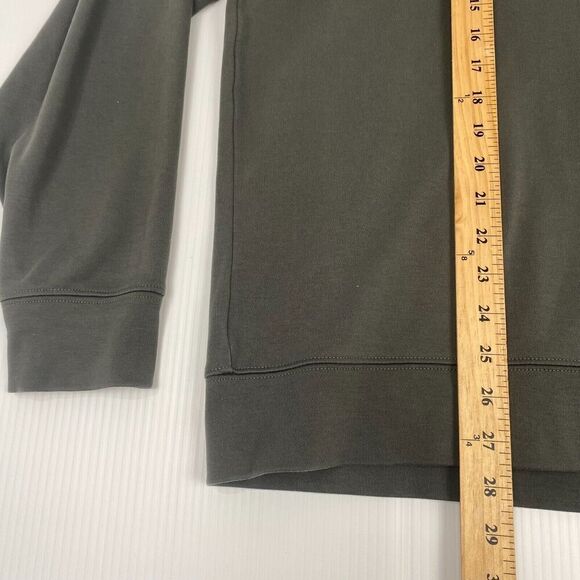 Vineyard Vines Pullover Mens Large Gray Sweater 1/4 Zip Cotton Jacket Stretch - Picture 6 of 16